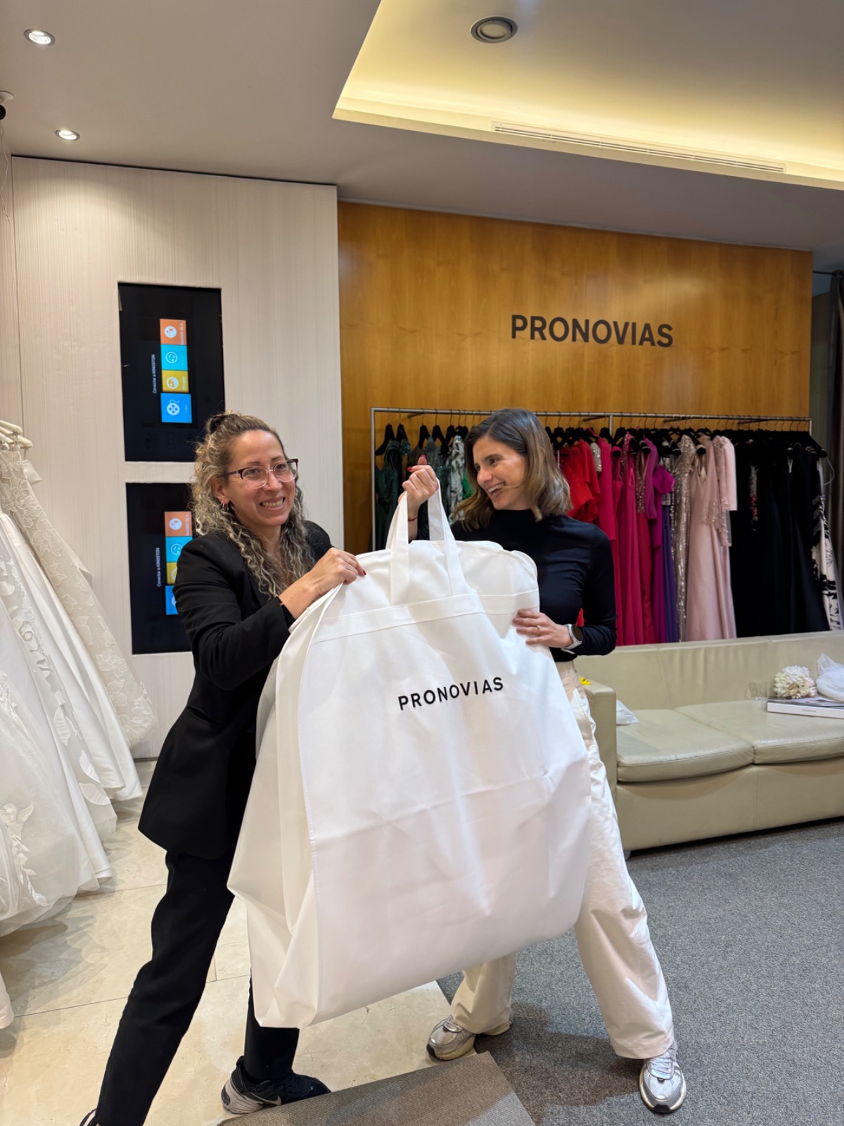 Lista👰🏼🥰y muy feliz!!!!